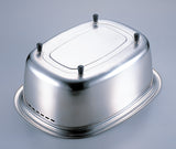 高腳金幣型洗碗桶(脚付ステン洗い桶)【含運費】