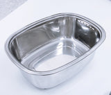 高腳金幣型洗碗桶(脚付ステン洗い桶)【含運費】